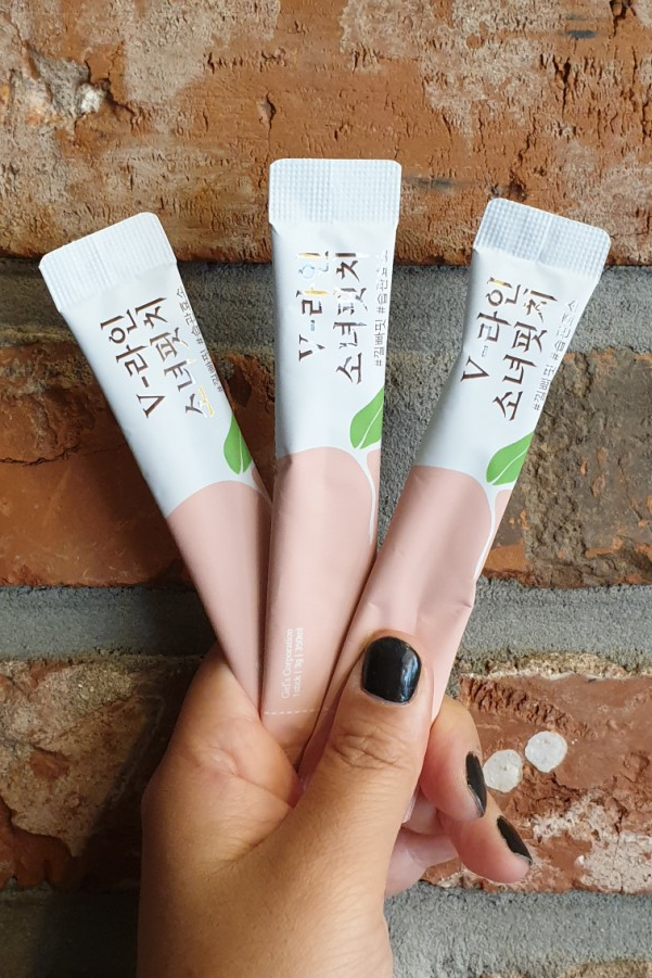  복숭아 효소 아이스티, 티나게 이뻐지나?!