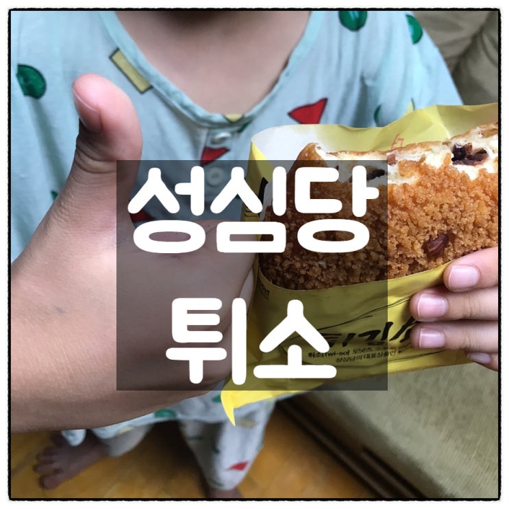 대전 성심당 튀김소보로 깔끔리뷰