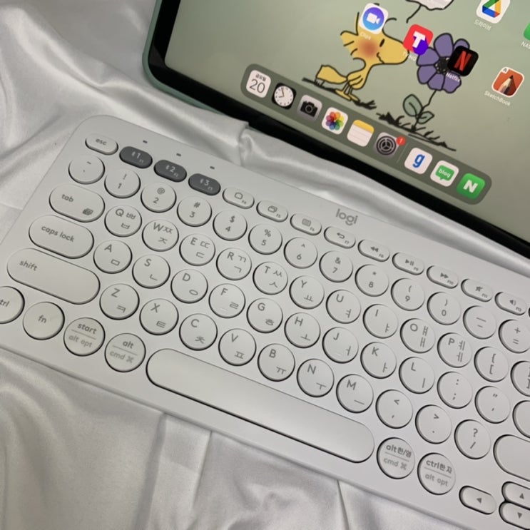  로지텍 K380 한영/연결/키설명/언박싱 사용후기까지!