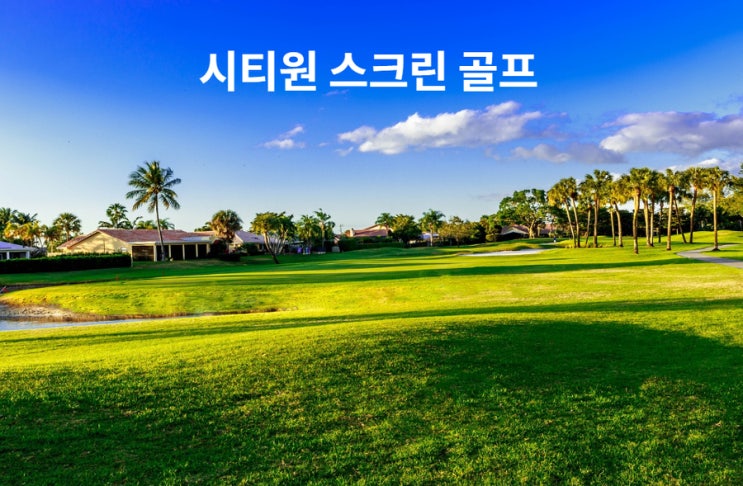  편안한 울산시티원 스크린 골프