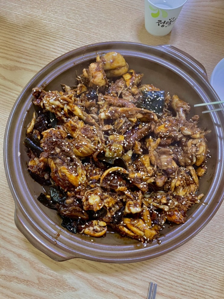  [청도 맛집] 시골집닭 웅치기 (feat. 마약 김밥)- 찜닭도 아닌 것이 숯불치킨도 아닌 게...