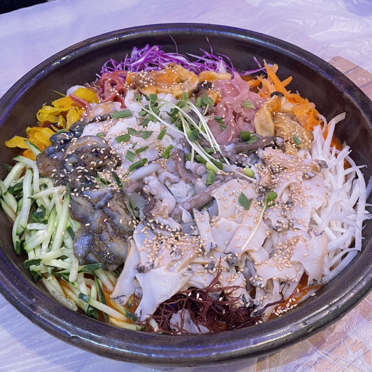  송파물회 맛집 완도산회포장마차 장독대물회 추천!