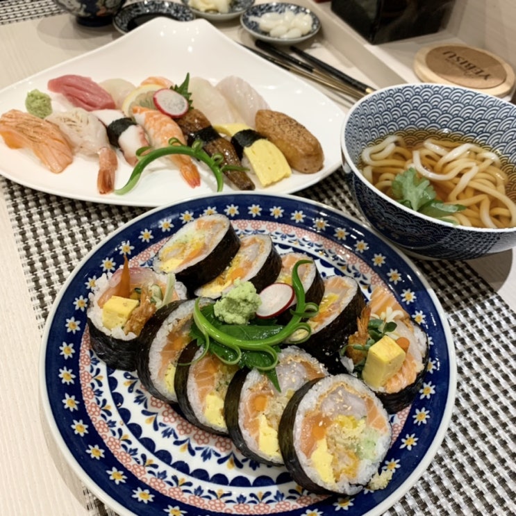 호매실 초밥 맛집 스시자카, 후토마끼 먹고 감동해서 쓰는 먹방일기