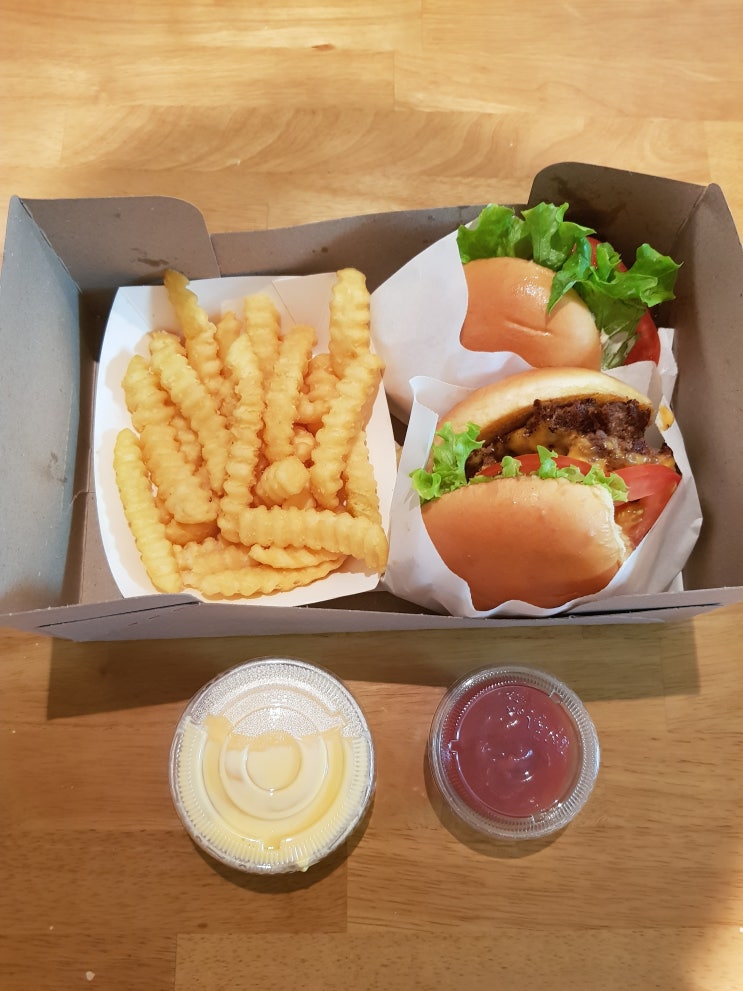  [내돈내산] 삼성역 코엑스점 쉑쉑버거 포장 후기