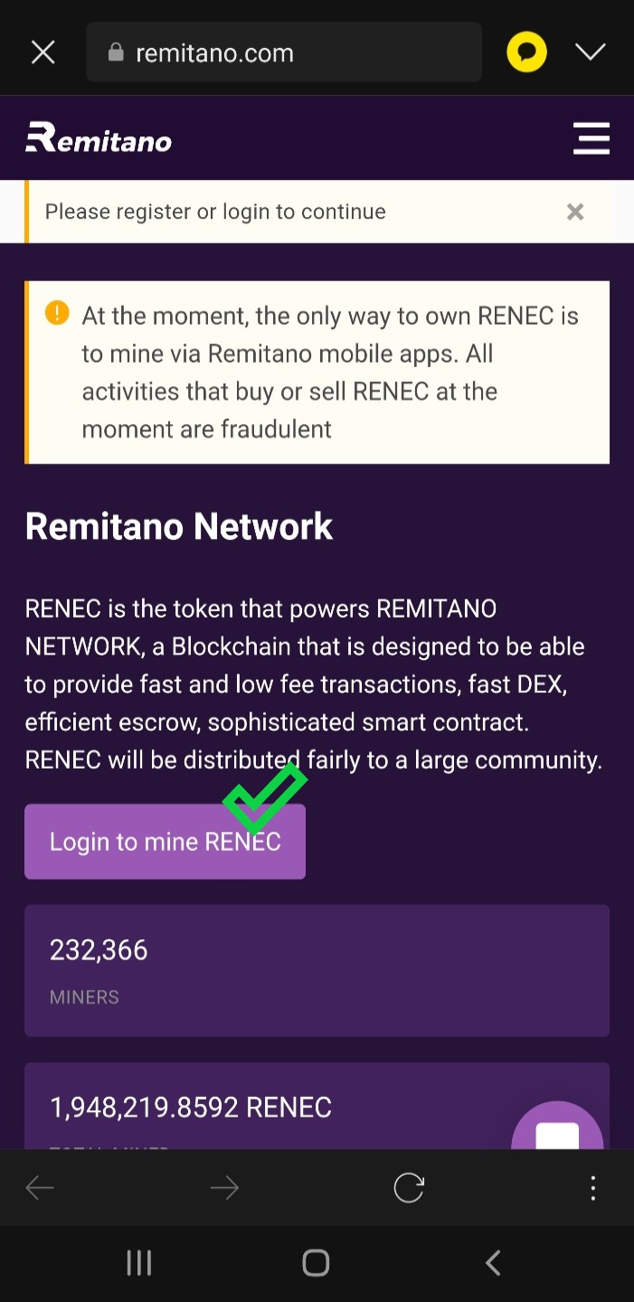  Remitano 극초기 채굴 레미타노  인도 토큰
