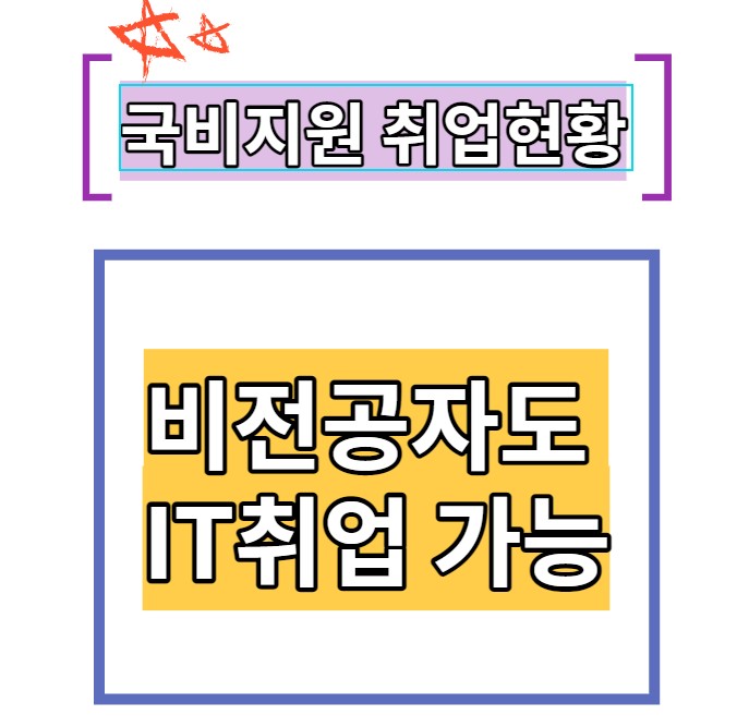  KG아이티뱅크 국비지원 취업 현황 같이 알아봐요~