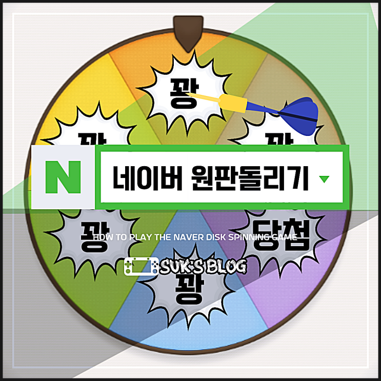  네이버 원판돌리기 돌림판게임 하는방법