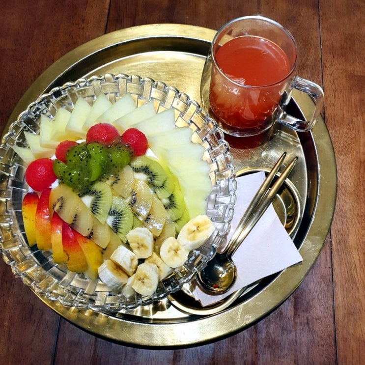 비오는 날 대구 수성구 브런치 카페 : 프리모 / 과일 빙수 맛집 / 자몽차 맛집