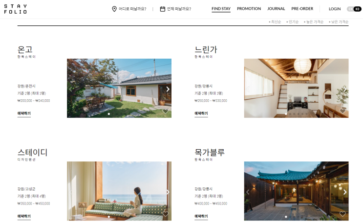  내게 여행을 선물하고 싶을 때, 스테이폴리오