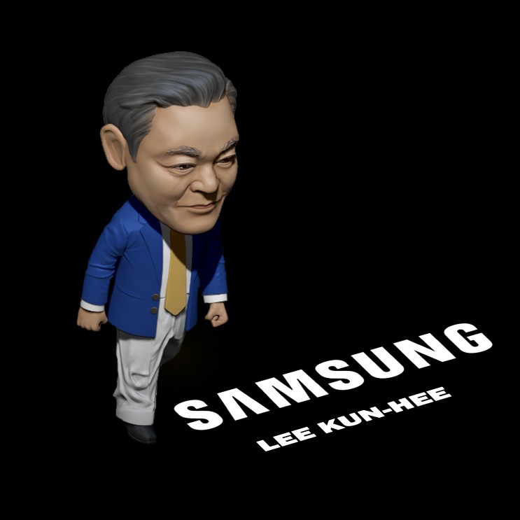 삼성의 거인, "이건희" 피규어 제작기.