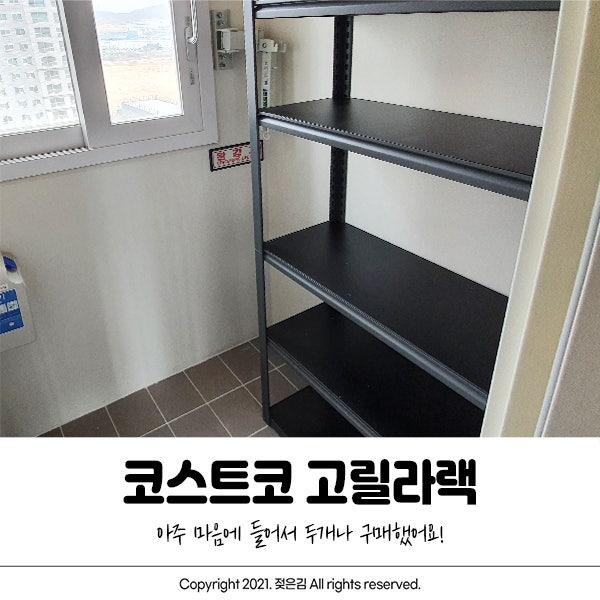 코스트코 고릴라랙 2개 사서 5개월째 사용중 후기