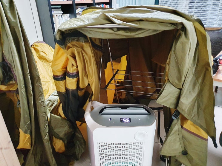 우중 캠핑 준비물과 젖은 텐트 관리법, 건조 및 보관방법