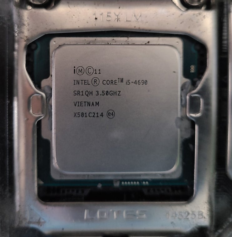  중고 컴퓨터 매입 cpu i5 4690 그래픽카드 gtx960 램 8기가