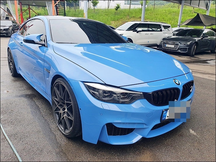 경기 남양주 오남읍 / 범퍼도색 / BMW / M4 (F82)