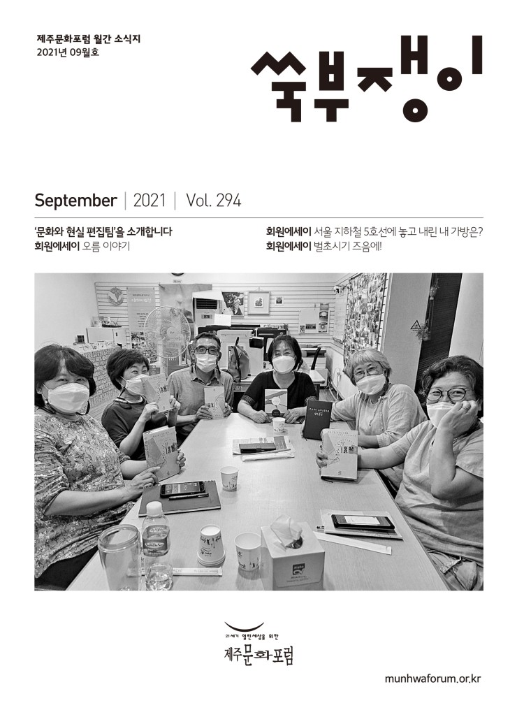  쑥부쟁이 Vol.294 #제주문화포럼 #쑥부쟁이