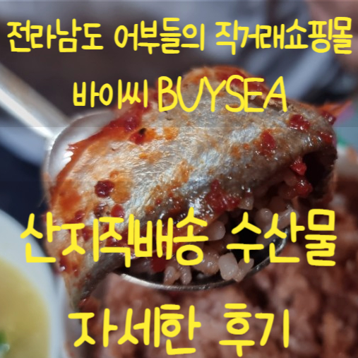  바이씨 전남어촌 수산물직거래 쇼핑몰 가성비 좋아요!