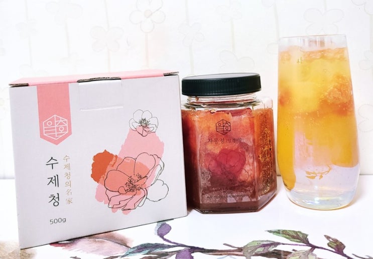  콩볶는사람들 | 이츠라온 자몽청, 홈카페 레시피로 에이드 만들어 마셨어요