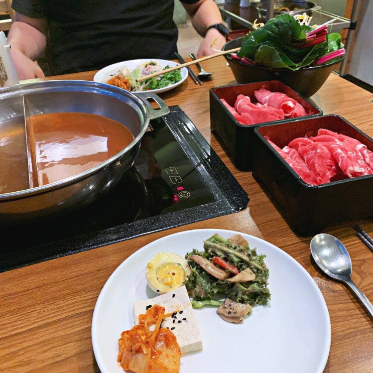 양산 물금 맛집 놀이방있는 채선당플러스