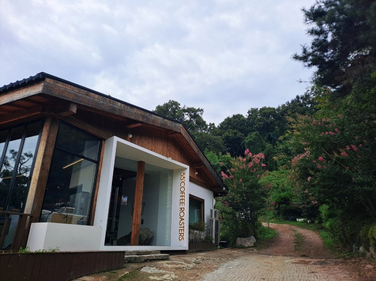  [55도 커피로스터스] 분당 율동 한옥 카페 ! 완전 핫해요