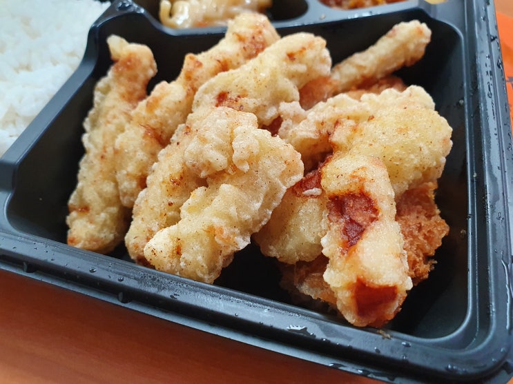  한솥 도시락 탕수육도련님, 광양 중동 중마 도시락 배달 비추천