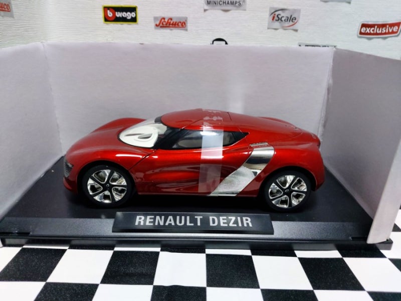 Renault - Zoé Z.E. Concept Car 2010 - Keng Fai Toys - 1/43 - Autos