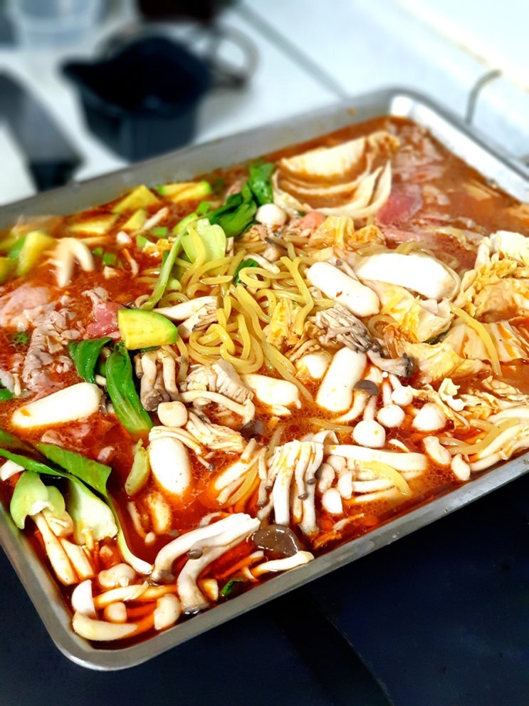  집에서 푸짐하게 마라탕 만들기 하이디라오 소스