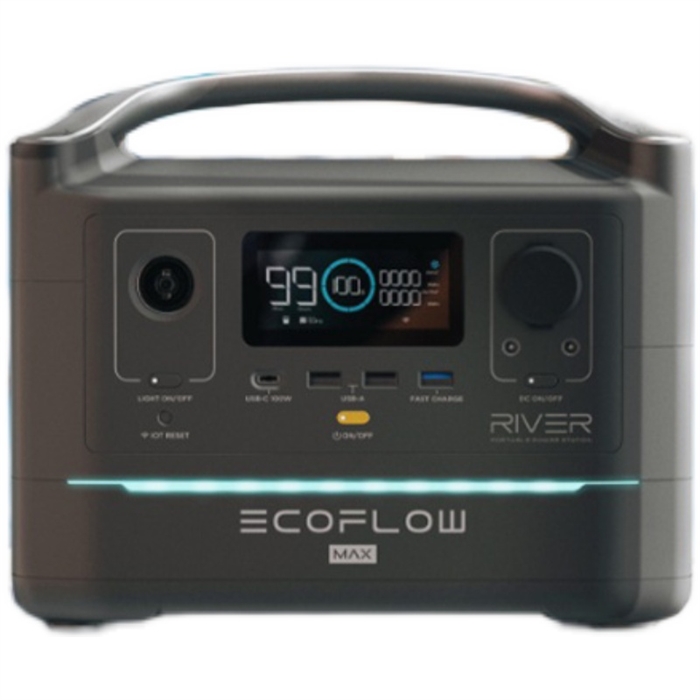 리뷰가 좋은 캠핑배터리 EcoFlow 휴대용 야외 모바일 파워뱅크 대용량 220V 캠핑 자동차, [02] 강 600 MAX 좋아요