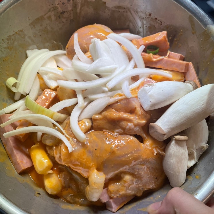  로제국물찜닭, 만들어 봤어요?