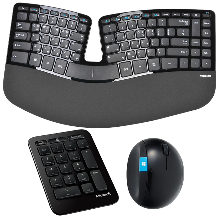  요즘 인기있는 마이크로소프트 Sculpt Ergonomic Desktop 무선키보드 마우스세트 추천합니다