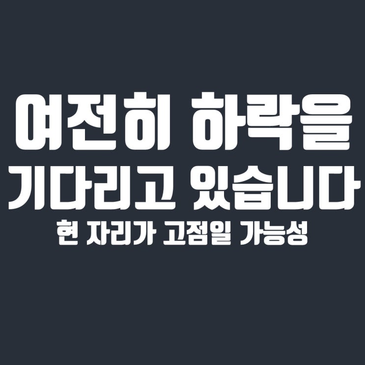  비트코인 여전히 하락을 기다리고 있습니다 (feat. 대규모 숏포지션 예정)