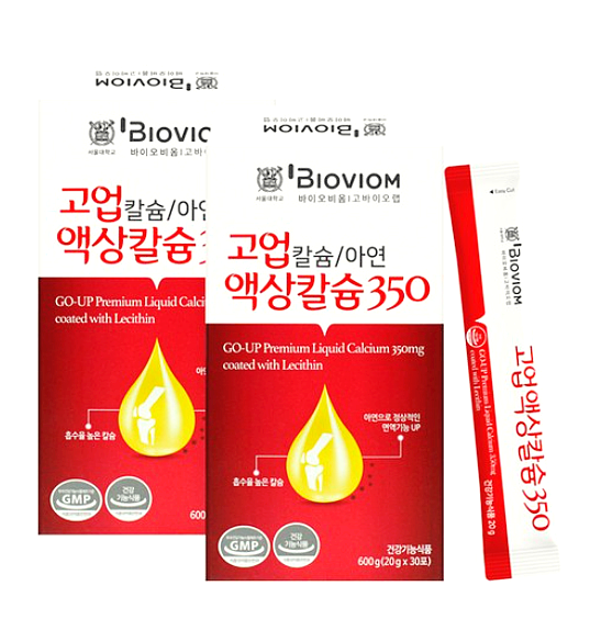  바이오비옴 고바이오랩/고업액상칼슘350(마시는 칼슘제)