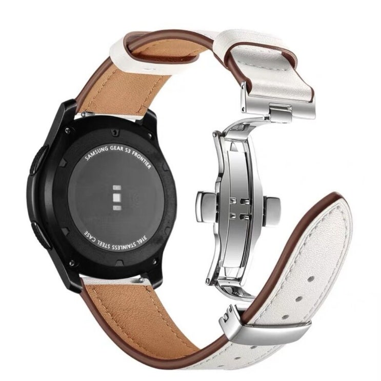 당신만 모르는 삼성 갤럭시 워치 메탈 스트랩 밴드 줄 시계 46mm 가죽, galaxywatch341mm개, 화이트-실버랭크 좋아요 당신만 모르는 삼성 갤럭시 워치 메탈 스트랩 밴드 줄 시계 46mm 가죽, galaxywatch341mm개, 화이트-실버랭크 좋아요
