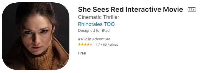 [IOS 게임] She Sees Red Interactive Movie 이 한시적 무료!