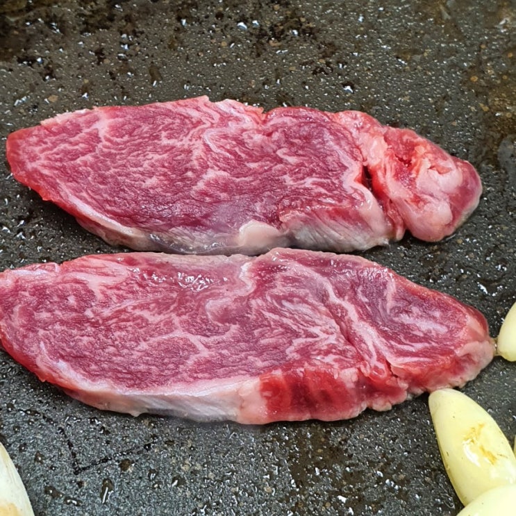  칠곡맛집, 한우 식육점 부자집(치맛살, 갈비살)
