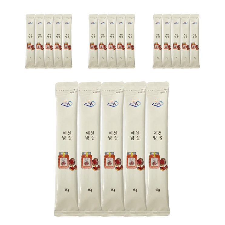의외로 인기있는 은풍골농원 천연 벌꿀스틱 밤꿀, 15g, 20개 ··· 의외로 인기있는 은풍골농원 천연 벌꿀스틱 밤꿀, 15g, 20개 ···