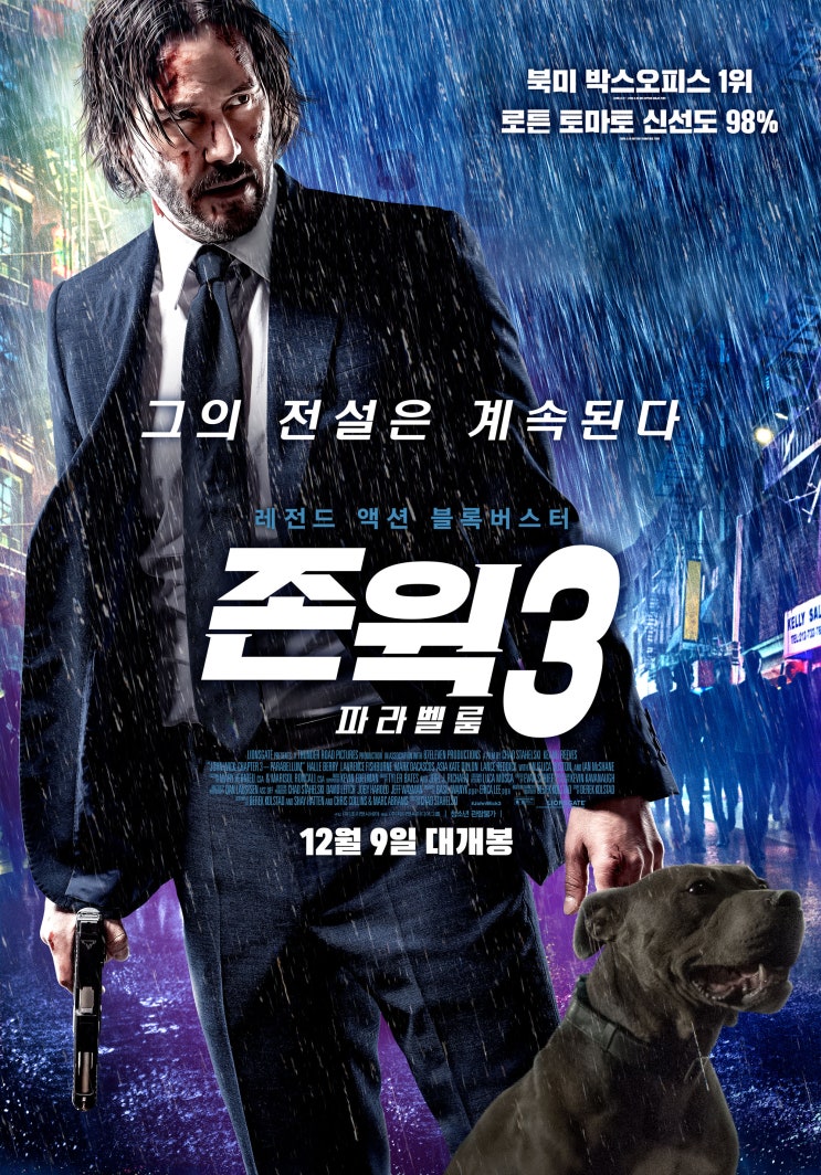  존 윅 3: 파라벨룸 (John Wick: Chapter 3 - Parabellum, 2019)