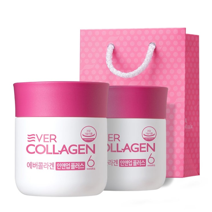 가성비 뛰어난 에버콜라겐 인앤업 플러스+미니쇼핑백 구성, 총12주분, 2병, 63g(750mg*84정) 추천해요 가성비 뛰어난 에버콜라겐 인앤업 플러스+미니쇼핑백 구성, 총12주분, 2병, 63g(750mg*84정) 추천해요