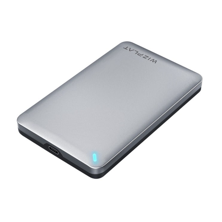 후기가 정말 좋은 위즈플랫 USB3.2 Gen2 휴대용 외장하드 및 외장 HDD SSD 케이스 2.5인치 C타입, FHD-254UC 추천해요