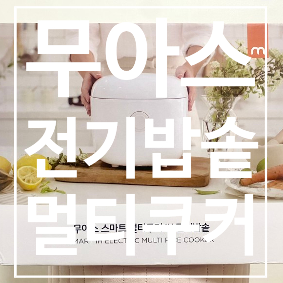  소형 전기밥솥 : 무아스 스마트 멀티쿠커 MRC-IH1 