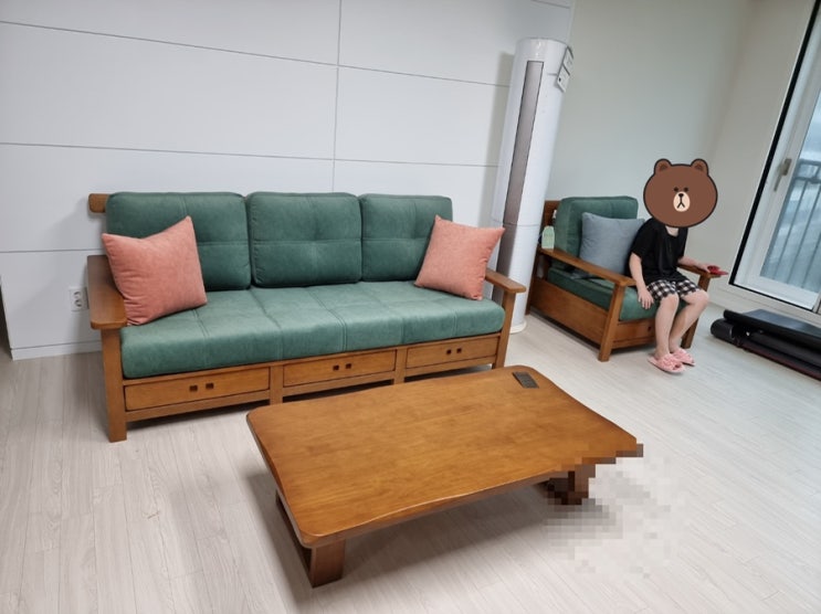  [인까사 제니스 500쇼파와 짝꿍 인까사좌탁]센스만점 고객님의 집구경가기
