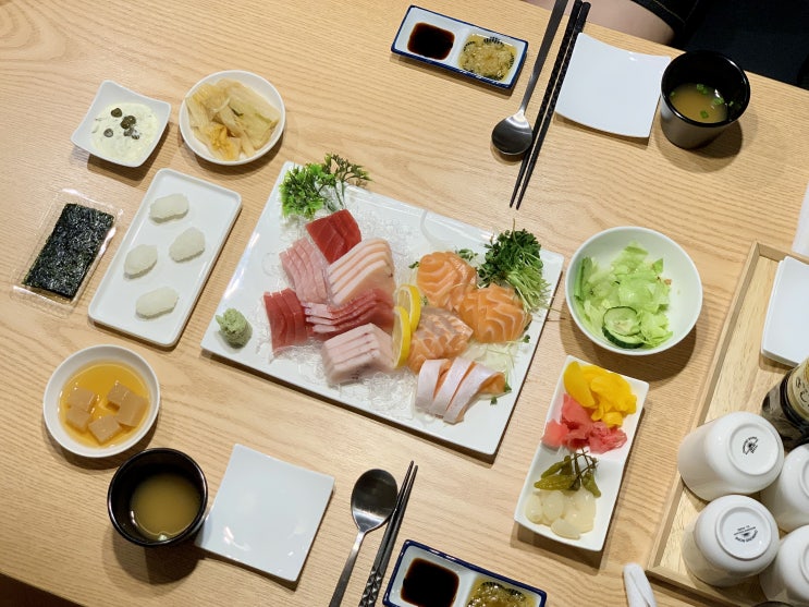  [창원참치맛집] 담락참치일잔 (참치&연어 세트, 용지호수맛집)