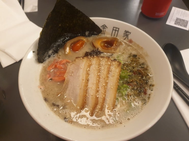 [영국워홀] 소호 라멘맛집 카나다야 Kanada-ya / 오니기리 시켜서 밥 말아드세요
