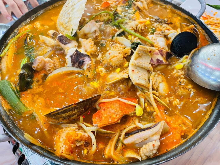  대천 해수욕장 맛집 해마루횟집 해물탕 후기
