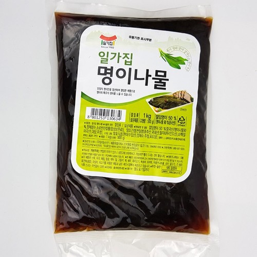 최근 많이 팔린 일미 자연산 명이나물 절임 반찬 명이나물 장아찌 1kg 좋아요 최근 많이 팔린 일미 자연산 명이나물 절임 반찬 명이나물 장아찌 1kg 좋아요