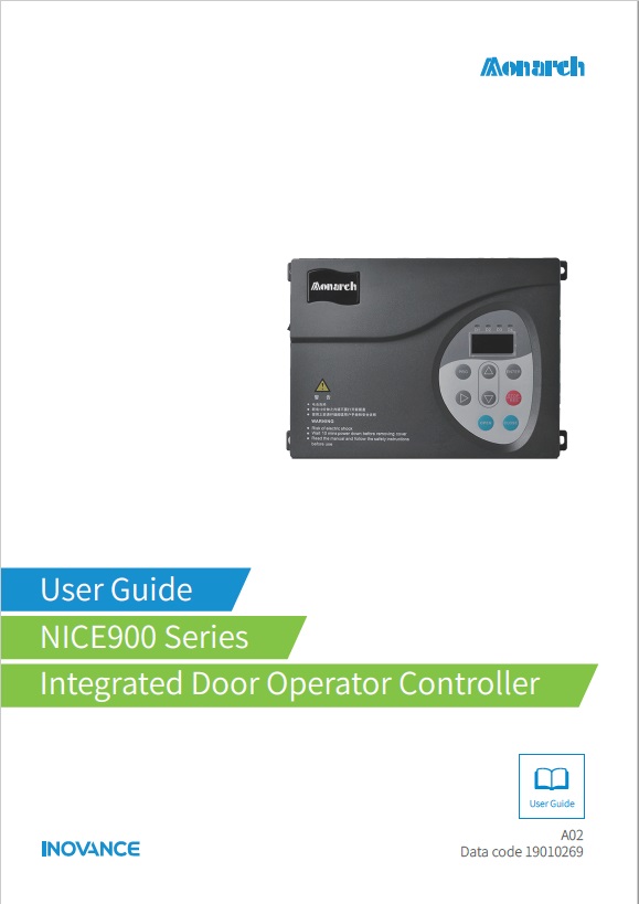 [Inovance_Aonarch Nice900] - 이노방스 Aonarch Nice900 시리즈 컨트롤러 제품 매뉴얼 다운로드 및 수리