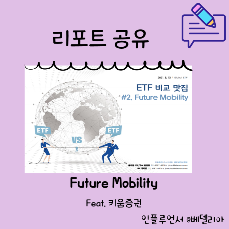  해외주식투자, 미국ETF ] 4차 산업  자율주행과 전기차 투자 어떻게 할까? LIT,DRIV,KARS (키움증권 리포트)