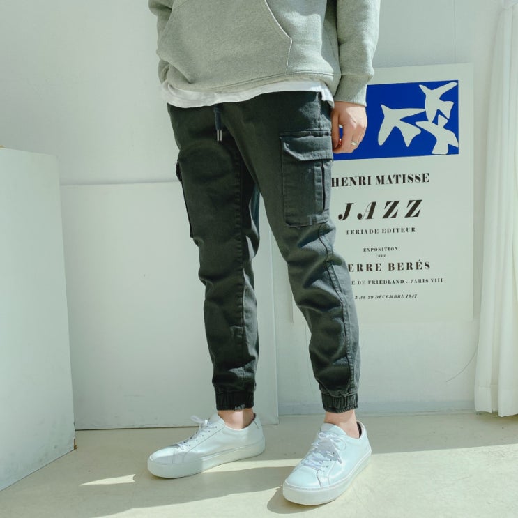 선택고민 해결 이브컴퍼니 쿨 면 스판 밴딩 카고 조거팬츠 M-3XL (760) ··· 선택고민 해결 이브컴퍼니 쿨 면 스판 밴딩 카고 조거팬츠 M-3XL (760) ···