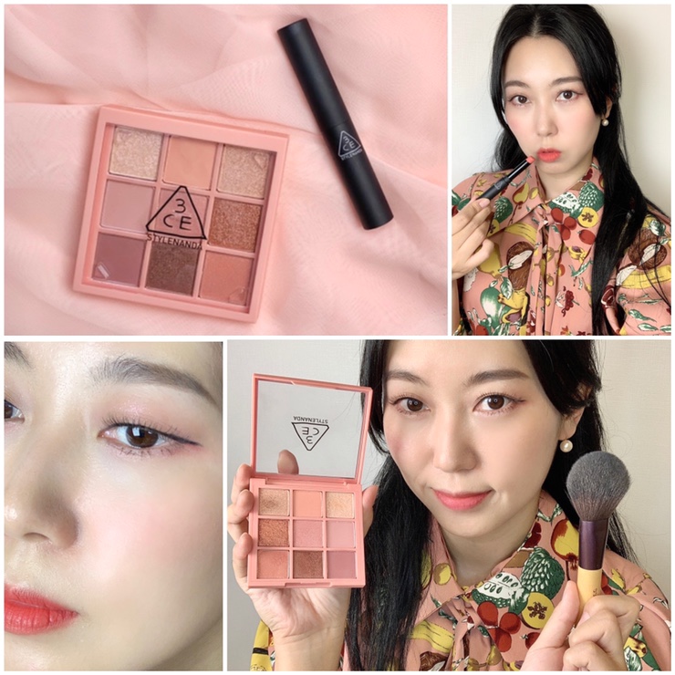  쓰리씨이 비치뮤즈 파레트 + 바닐라핑크, 3CE