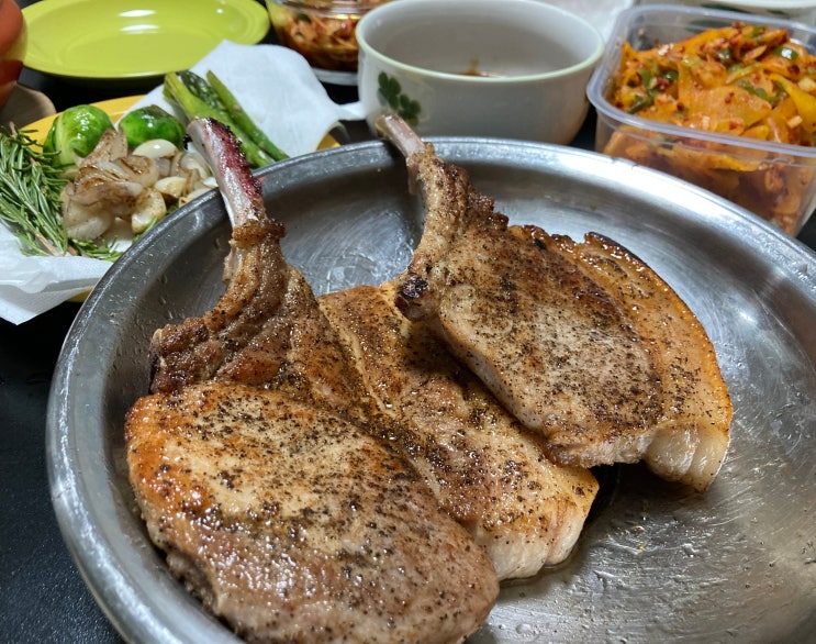  [카카오톡 선물하기]홈파티의 정석! 제주 돈마호크 스테이크[가니쉬+소스] 후기 및 꿀팁