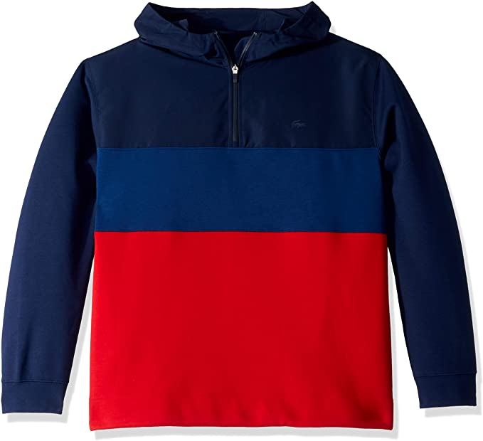 후기가 정말 좋은 Lacoste Mens 긴팔 더블 페이스 컬러 블록 후드 스웨트 셔츠 좋아요 후기가 정말 좋은 Lacoste Mens 긴팔 더블 페이스 컬러 블록 후드 스웨트 셔츠 좋아요
